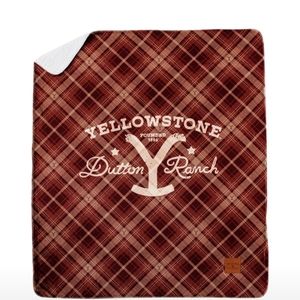 Yellowstone Throw Silk Touch Sherpa Reverse , 60" x 70"